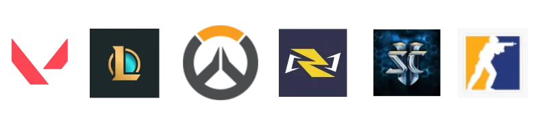 Games Played: Valorant, League of Legends, Overwatch, Marvel Rivals, Starcraft 2, and CS2